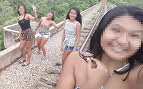 Perigo das selfies: Jovens no Piauí caem de ponte