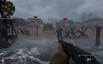 Screenshot de Call of Duty WW2. (Imagem: modernfix)