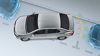 sensor de estacionamento ultrassonográfico