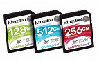 Kingston lança linha Canvas de cartões de memória SD e micro SD