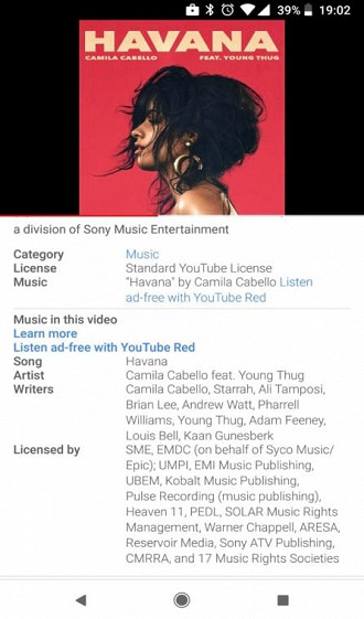 YouTube passa a mostrar nomes de musicas em vídeos. Por enquanto, apenas alguns usuários estão tendo acesso à novidade. O Google não informou quando chegará a todos. 