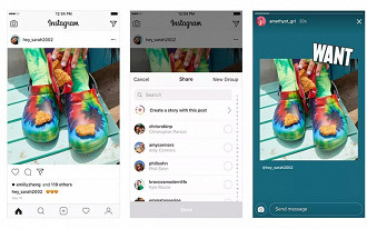 Publicações no Feed podem ser compartilhadas no Stories