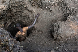 A comunidade internacional denuncia as condições de trabalho das minas congolesas
