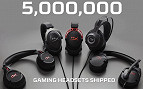 HyperX: 5 milhões de headsets vendidos no mundo todo