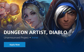 Blizzard: Vaga para Artista de Dungeon