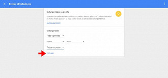 Google Minha Atividade