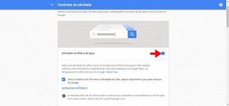 Google Minha Atividade