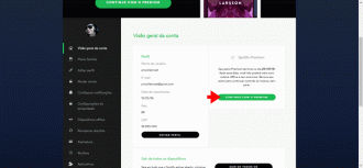 Como voltar para a versão Premium do Spotify?