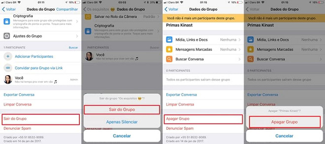 Como Apagar Um Grupo No WhatsApp 
