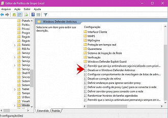 Desativar o Windows Defender