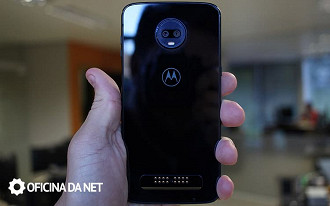 Moto Z3 Play - traseira do smartphone