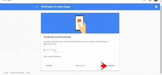 Verificação em duas etapas