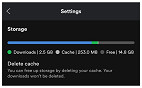 Spotify adiciona recurso para excluir o cache sem perder seus downloads 