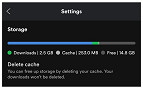 Spotify adiciona recurso para excluir o cache sem perder seus downloads Spotify adiciona recurso para excluir o cache sem perder seus downloads