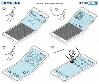 Samsung deve lançar smartphone dobrável no próximo  ano.