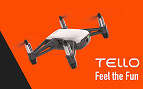 Tello: drone projetado para amadores e iniciantes chega ao Brasil Tello: drone projetado para amadores e iniciantes chega ao Brasil
