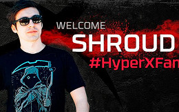 Shroud é o novo embaixador da HyperX