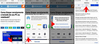 Lista de leitura offline no Safari