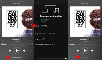 Escute o Spotify no Chomecast
