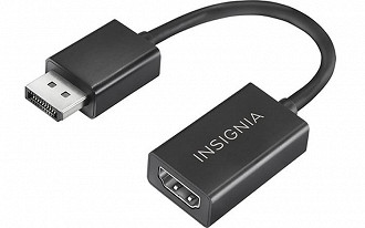 Adaptador que liga DisplayPort para HDMI.