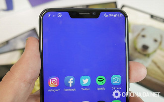 Zenfone 5 tela com notch