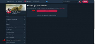 Palavras silenciadas Palavras silenciadas