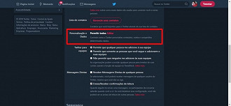 Personalização e Dados Personalização e Dados