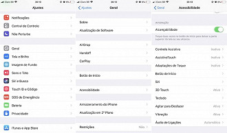 Desativar todas as vibrações Desativar todas as vibrações