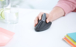 Novo mouse da Logitech pode contribuir para o fim da tendinite Novo mouse da Logitech pode contribuir para o fim da tendinite