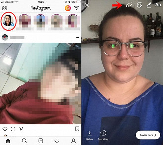 Inserir link no Instagram Stories Inserir link no Instagram Stories
