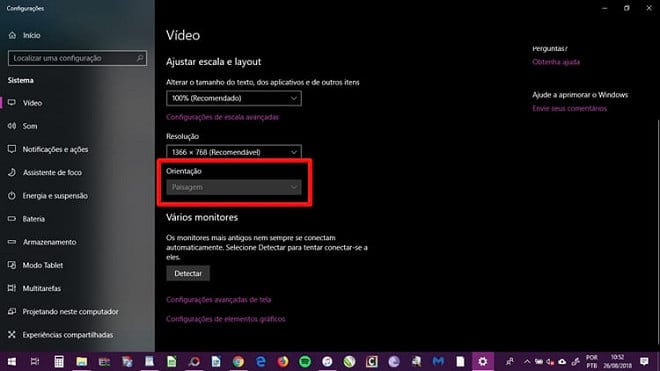 Como girar a tela do computador em 90° ou 180°? Aprenda o atalho para ...