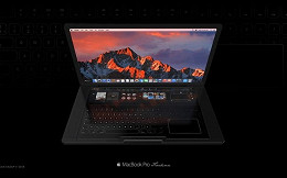 MacBook Pro recebe versão sem teclado físico em novo conceito MacBook Pro recebe versão sem teclado físico em novo conceito