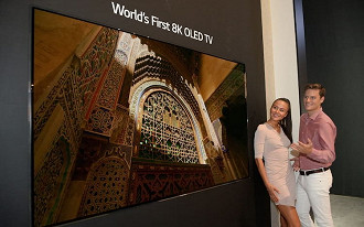 LG revela primeira TV 8K OLED do planeta.