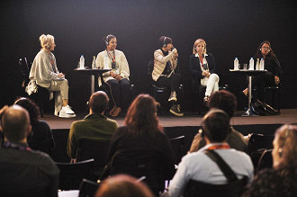 Uma série de painéis discutiram o audiovisual no Brasil Uma série de painéis discutiram o audiovisual no Brasil