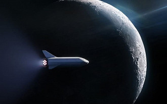 Space X anuncia primeiro contrato de turismo lunar.
