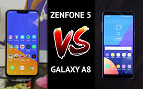 Comparativo Zenfone 5 vs Galaxy A8 - Qual a melhor opção para você?