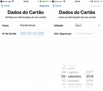 Como adicionar cartões ao iPhone e iPad