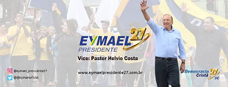 Eymael concorre pelo partido Democracia Cristã