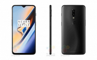 OnePlus 6T, conforme vazamento.