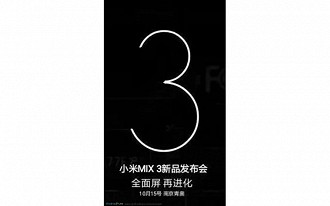 Mi Mi 3 poderá ser revelado em 15 de outubro.