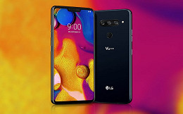 LG anuncia V40 ThinQ com cinco câmeras e só 64GB de armazenamento LG anuncia V40 ThinQ com cinco câmeras e só 64GB de armazenamento