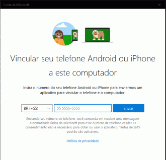 Vincular Android ao Windows