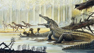 No triássico surgiram os primeiros dinossauros, mas eles eram mais presa do que predadores