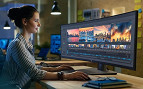 Dell anuncia monitor ultra-wide com resolução QHD Dell anuncia monitor ultra-wide com resolução QHD