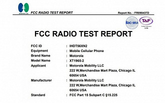 Certificação FCC