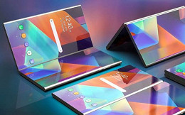 Samsung patenteou um smartphone dobrável com duas telas Samsung patenteou um smartphone dobrável com duas telas