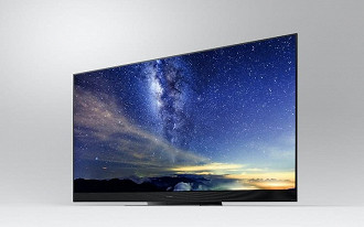 CES 2019: Panasonic TV com alto-falantes Dolby Atmos.