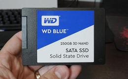 Review SSD WD BLUE 3D NAND 250GB - Boa performance a bom preço
