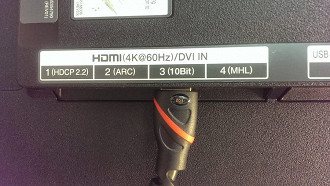 Porta HDMI 10bit