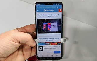 LG G7 - lançamento no Brasil